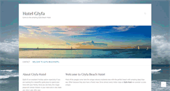 Desktop Screenshot of hotel-glyfa.com