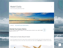 Tablet Screenshot of hotel-glyfa.com